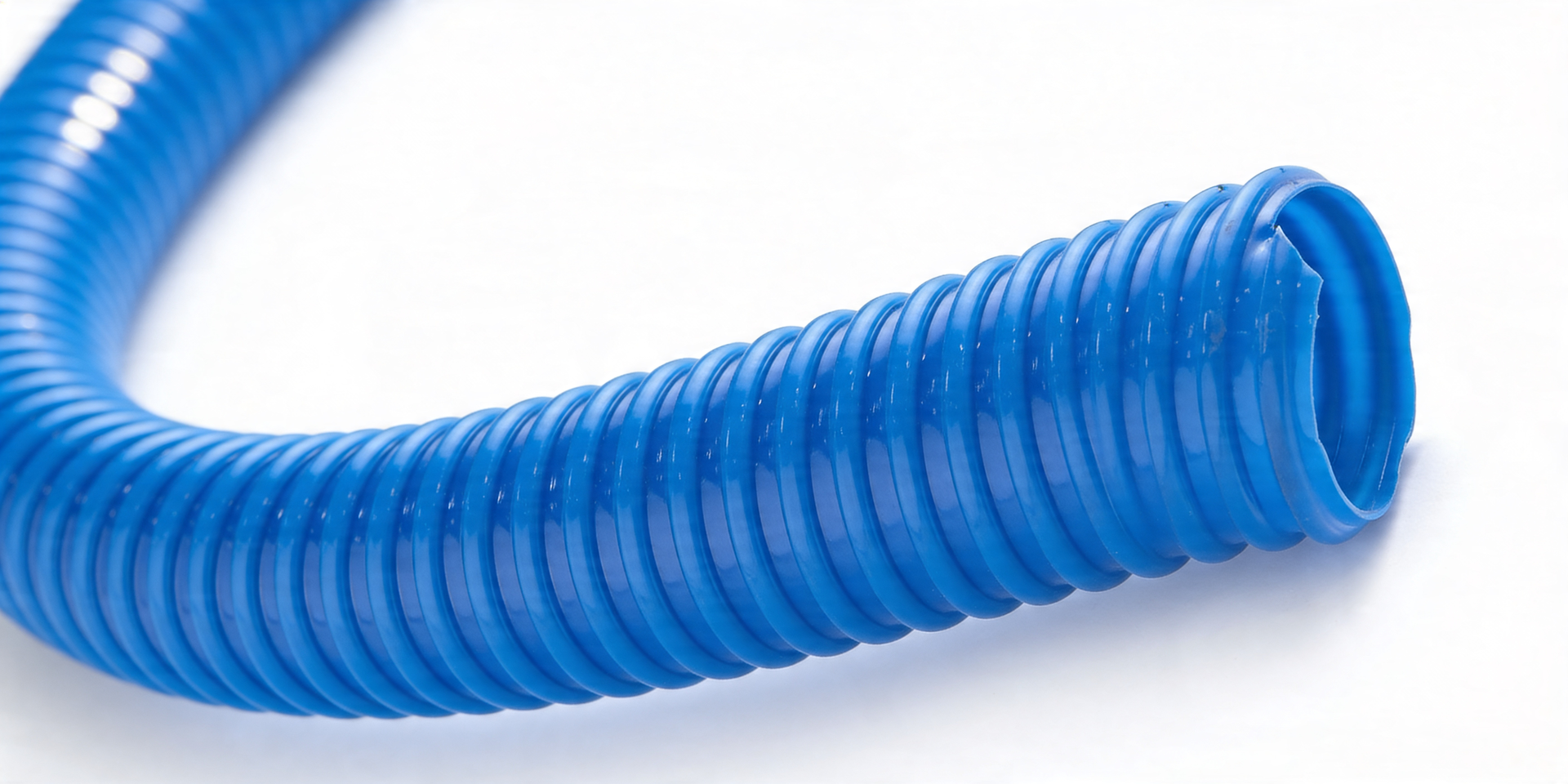 Manguera Descarga Azul Rígido Flexible